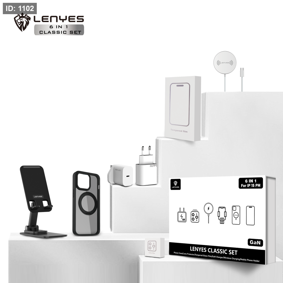 LENYES 6 in 1 CLASSIC SET -GaN version